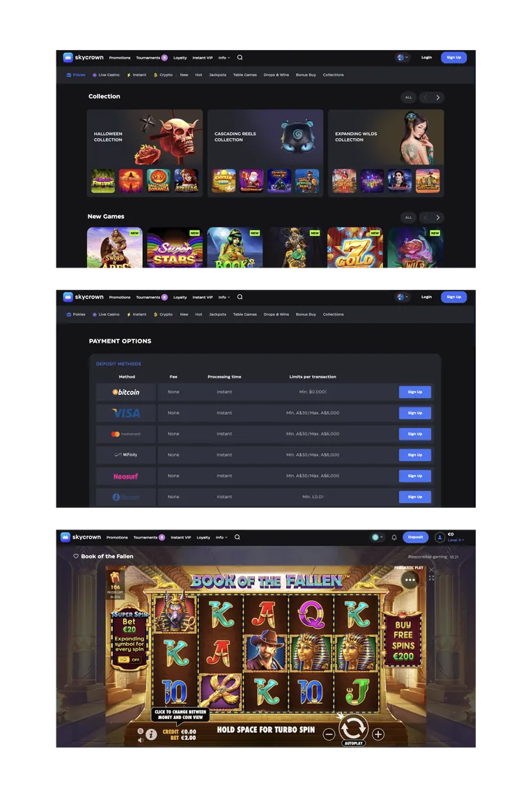Lucky Days Casino table games
